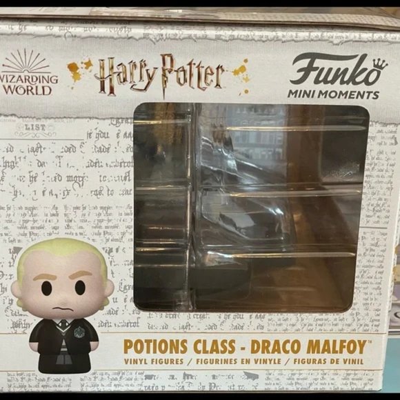 Set of 3: HP Prof Slughorn CHASE + Prof Snape & Draco-Funko Mini Moments class - Picture 7 of 15